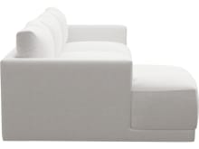 Haven Apt Muse Frost Chaise Sofa color Muse Frost