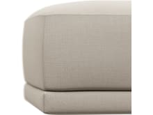 Haven Santa Fe Sand Ottoman color Santa Fe Sand