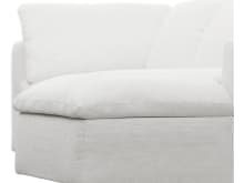 Cloud Deep Noa Fog Modular Sofa - 3 Seater Chaise color Noa Fog