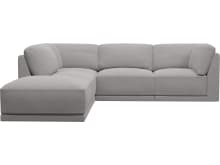 Emily Modular Sofa View Steel - 5 Piece color View Steel