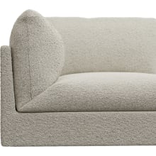 Finley Boucle Ivory Modular Sofa - 5 Seater RAF Terminal color Boucle Ivory