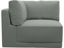 Haven Tribute Storm Corner Sofa Chair Module color Tribute Storm