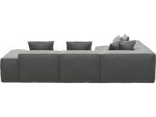 Riley Tribute Storm Modular Sofa - Arm, 2x Armless, Corner, Left Terminal color Tribute Storm