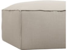 Kai Santa Fe Sand Ottoman color Santa Fe Sand