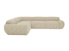 Malmo Avon Taupe Corner Sofa - 5 Seater color Avon Taupe