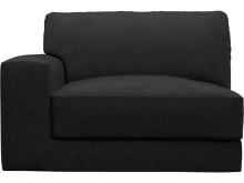 Monica California Charcoal Left Arm Facing Chair Module color California Charcoal