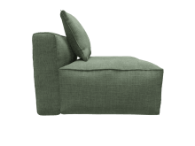 Riley Apt Tribute Dark Jade Module Armless color Tribute Dark Jade