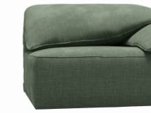 Clarence Tribute Dark Jade 2 Seat Right Arm Facing Sofa Module color Tribute Dark Jade