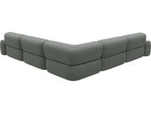 Beckett Tribute Storm Modular Corner Sofa - 7 Piece color Tribute Storm