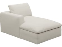 Cloud Deep Chaise Left Module Toorak Pearl color Toorak Pearl