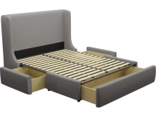 Lucy Drawer Bed California Slate color California Slate