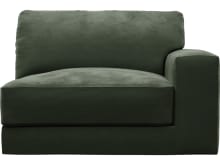 Monica Muse Forest Right Arm Facing Chair Module color Muse Forest