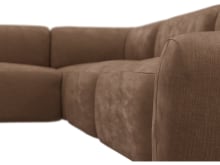 Beckett Tribute Chestnut Modular Corner Sofa - 7 Piece color Tribute Chestnut