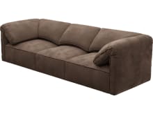 Kai Muse Chocolate Modular Sofa - 3 Seater color Muse Chocolate