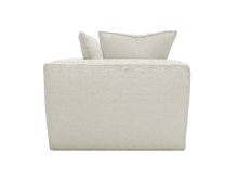 Riley Apt Boucle Ivory Module Corner color Boucle Ivory