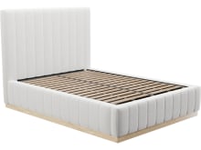 Brentwood Gas Lift Bed Muse Frost color Muse Frost