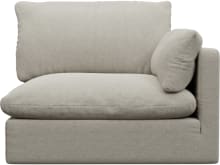 Willow Noa Desert 1 Seat Right Arm Facing Sofa Module color Noa Desert