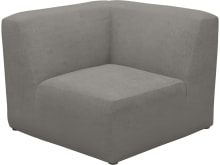 Copenhagen Isla Soft Grey Square Corner Chair Sofa Module color Isla Soft Grey