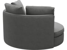 Adore Maya Flint Swivel Chair color Maya Flint