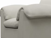 Ludlow California Ivory Armchair color California Ivory