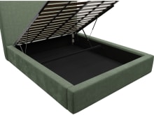 Felix Gas Lift Bed Tribute Dark Jade color Tribute Dark Jade