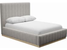 Brentwood Gas Lift Bed Avon Mineral color Avon Mineral