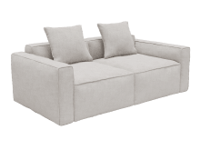 Riley Apt Avon Mineral Sofa - 2 Seater color Avon Mineral