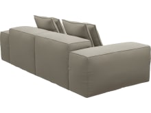Riley Plaza Natural Modular Sofa - 2 Seater color Plaza Natural