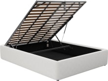 Leo Gas Lift Bed Base Noa Fog color Noa Fog