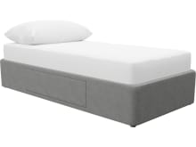 Zenith Kids 1 Storage Drawer Bed Base Maya Flint color Maya Flint