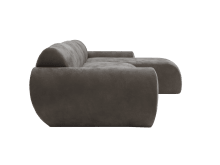 Malmo Muse Mink Chaise Sofa - 3 Seater color Muse Mink