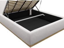 Haven Gas Lift Bed Noa Fog color Noa Fog