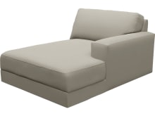 Monica Plaza Natural Right Arm Facing Chaise Module color Plaza Natural