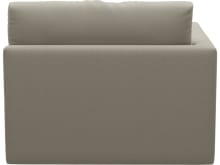 Haven Plaza Natural Left Arm Facing Chair Sofa Module color Plaza Natural