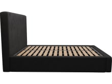Felix Gas Lift Bed California Charcoal color California Charcoal