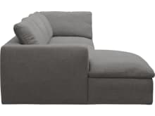 Cloud Deep California Slate Modular Sofa - 3 Seater Chaise color California Slate