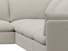 Willow Noa Desert Modular Sofa - 6 Seater LAF Terminal color Noa Desert