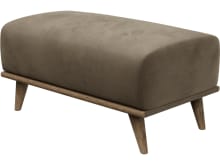 Dane Tribute Walnut Ottoman color Tribute Walnut