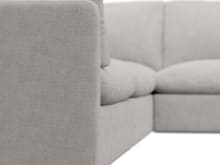 Willow Avon Mineral Corner Sofa - 5 Seater color Avon Mineral