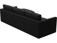 Haven Apt California Charcoal Chaise Sofa color California Charcoal