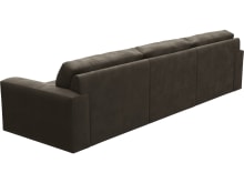 Monica Muse Mink Chaise Sofa - 3 Seater color Muse Mink