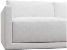 Haven Noa Fog Left Arm Facing 3 Seater Sofa Module color Noa Fog