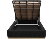 Brentwood Gas Lift Bed California Charcoal color California Charcoal