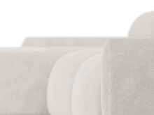 Malmo California Ivory Chaise Sofa - 3 Seater color California Ivory