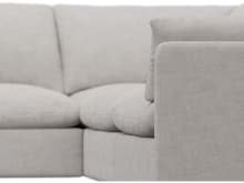 Willow Avon Mineral Corner Sofa - 5 Seater color Avon Mineral