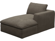 Cloud Deep Chaise Right Module Muse Mink color Muse Mink