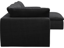 Cloud Deep Plaza Flint Grey Modular Sofa - 3 Seater Chaise color Plaza Flint Grey