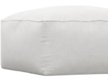 Riley Noa Fog Modular Small Ottoman color Noa Fog