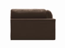 Finley Muse Chocolate Left Arm Facing Chaise Module color Muse Chocolate