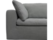 Cloud Deep Maya Flint Modular Sofa - 3 Seater Chaise color Maya Flint